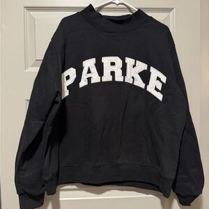 Parke Black Cowl Neck Sweater